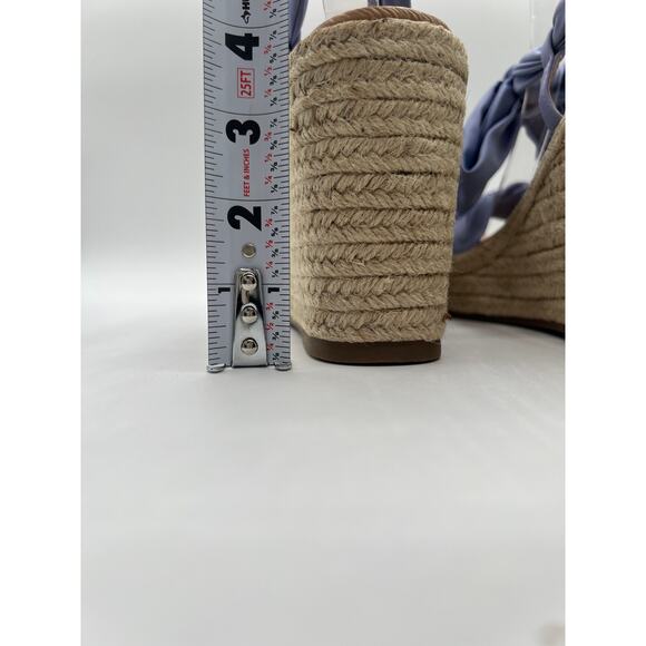 JOURNEE COLLECTION WOMENS SURRIA PLATFORM WEDGE DRESS SANDAL PURPLE 7.5M - Picture 5 of 9